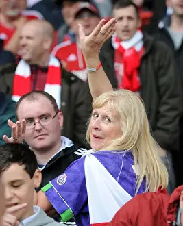 Bristol City V Walsall Prints: Intense Moment at Ashton Gate: Bristol City vs Walsall, Sky Bet League One (May 3, 2015)