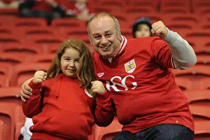 Bristol City V Wolves Prints: Intense Moment at Ashton Gate: Sky Bet Championship Showdown between Bristol City and Wolves (November 2015)