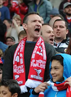 Bristol City V Walsall Prints: Intense Moment at Ashton Gate: Sky Bet League One Showdown between Bristol City and Walsall (May 3)