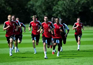 Intense Pre-season Training with Bristol City First Team 2011-12