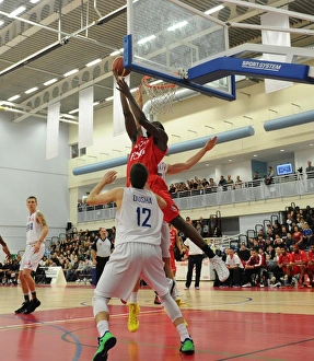 Intense Rivalry on the Basketball Court: Flyers vs. Surrey United at SGS Wise Campus