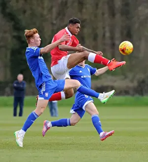 Intense Rivalry: Bishop vs Yorwerry Clash at Failand Training Ground - Bristol City vs Ipswich Town U21 PDL2 Match
