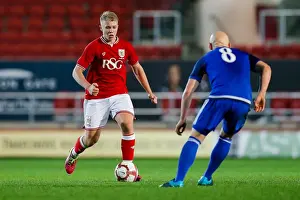 Bristol City V Cardiff City U18s Prints: Intense Rivalry: Bristol City U18 vs Cardiff City U18 at Ashton Gate Stadium
