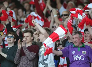 Intense Rivalry: Bristol City vs Coventry City Football Match