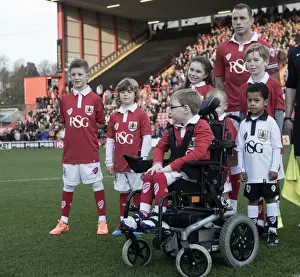 Bristol City V Preston North End Prints: Intense Rivalry: Bristol City vs Preston North End Football Match at Ashton Gate - November 2014