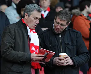 Bristol City V Sheffield United Prints: Intense Rivalry: Bristol City vs Sheffield United at Ashton Gate (February 14, 2015)
