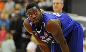 Bristol Flyers V Newcastle Eagles Prints: Intense Rivalry: Flyers vs. Eagles Basketball Showdown at SGS Wise Campus