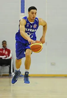 Bristol Flyers V Newcastle Eagles Prints: Intense Rivalry: Flyers vs. Eagles Basketball Showdown at SGS Wise Campus (November 2014)