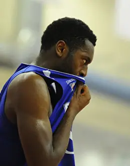 Bristol Flyers V Newcastle Eagles Prints: Intense Rivalry: Flyers vs. Eagles Basketball Showdown at SGS Wise Campus (November 2014)