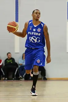 Bristol Flyers V Sheffield Sharks Prints: Intense Rivalry: Flyers vs. Sharks Basketball Showdown, 2014