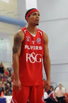 Bristol Flyers V Durham Wildcats Prints: Intense Rivalry: Flyers vs. Wildcats Basketball Clash at SGS Wise Campus