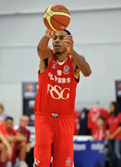 Bristol Flyers V Durham Wildcats Prints: Intense Rivalry: Flyers vs. Wildcats Basketball Showdown