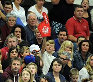 Bristol Flyers V Durham Wildcats Prints: Intense Rivalry: Flyers vs. Wildcats Basketball Showdown at SGS Wise Campus