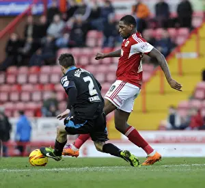 Intense Rivalry: Jay Emmanuel-Thomas vs Sam Wedgbury Clash at Ashton Gate