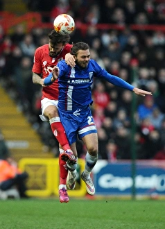 Gillingham Prints: Intense Rivalry: Marlon Pack vs