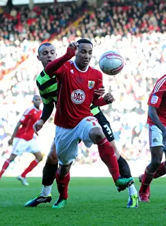 Intense Rivalry: Maynard vs. Gordon - Championship Clash at Ashton Gate, February 2010