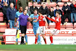 Intense Rivalry: Sam Baldock vs Stephen Arthurworrey Clash at Ashton Gate
