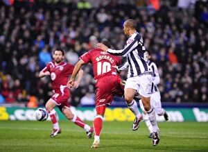 Images Dated 21st November 2009: The Intense Rivalry: West Brom vs. Bristol City, Season 09-10