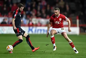 Intense Rivalry: Wilbraham vs Broadfoot in the Heart of the Bristol City vs Rotherham United Clash