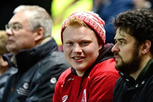 Images Dated 22nd February 2017: Intense Showdown: Sky Bet Championship Clash between Bristol City and Fulham at Ashton Gate