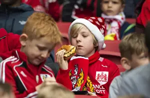 Bristol City V Birmingham City Prints: Intense Showdown: Sky Bet Championship Clash between Bristol City and Birmingham City at Ashton Gate (07)