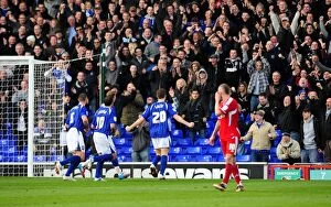 Images Dated 3rd March 2012: Ipswich Town's Tommy Smith Celebrates Goal Against Bristol City, Portman Road, 2012