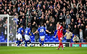 Ipswich Town V Bristol City Prints: Ipswich Town's Tommy Smith Celebrates Goal Against Bristol City, Portman Road, 2012
