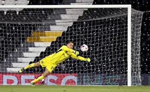 Fulham V Bristol City EFL Cup Prints: Ivan Lucic of Bristol City Reacts as Fulham Shot Goes Wide in EFL Cup Match