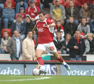 Framed Print : Ivan Sproule in Action: Thrilling Moments from Bristol City vs Stoke City Framed Print : Ivan Sproule in Action: Thrilling Moments from Bristol City vs Stoke City