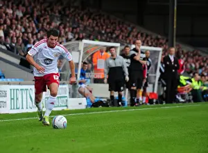 Ivan Sproule's Determined Touchline Battle: Scunthorpe United vs. Bristol City (Championship 11-09-2010)