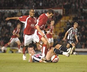 Images Dated 19th September 2007: Ivan Sproule's Top Moments: Bristol City vs. West Brom