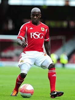 Images Dated 6th August 2011: Jamal Campbell-Ryce in Action: Bristol City vs. Ipswich Town (Championship 2011)