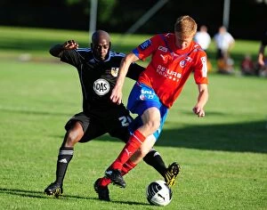 Images Dated 15th July 2010: Jamal Campbell-Ryce in Action: Helsingborgs IF vs. Bristol City