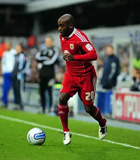 Jamal Campbell-Ryce of Bristol City in Action against QPR at Loftus Road, Championship Match, 03/01/2011