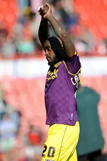 Bristol City V Notts County Prints: Jamal Campbell-Ryce's Emotional Return: Bristol City vs Notts County (2014)