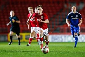 Images Dated 14th December 2015: James Difford's Thrilling Performance: FA Youth Cup Third Round at Ashton Gate Stadium - Bristol