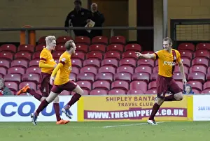 James Hanson's Euphoric Goal Celebration: Bradford City vs. Bristol City, Sky Bet League One, 2014