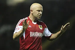 Bristol City V Shrewsbury Town Prints: James O'Connor in Action: Bristol City vs Shrewsbury Town, September 13, 2013