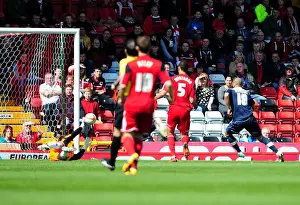 James Vaughan Scores Opening Goal: Bristol City vs Huddersfield Town, 2013