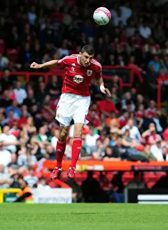 James Wilson in Action: Championship Clash between Bristol City and Hull City at Ashton Gate Stadium (07/05/2011)