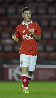 Bristol City U21s V Crystal Palace U21s Prints: Jamie Horgan in Action: Bristol City U21s vs Crystal Palace U21s at Ashton Gate
