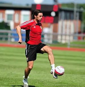 Jamie McAllister in Focus: Intense Training with Bristol City FC