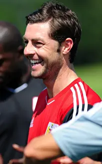Jamie McAllister: Unyielding Determination in Bristol City FC's Pre-Season Training