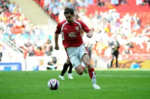 Jamie McAllister's Euphoric Moment: Bristol City's Promotion Triumph in the Play-Off Final