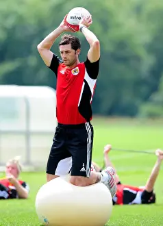 Jamie McAllister's Unyielding Determination in Bristol City FC Pre-Season Training