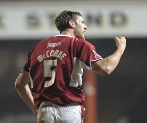 Images Dated 19th February 2008: Jamie McCombe in Action: Bristol City vs. Crystal Palace