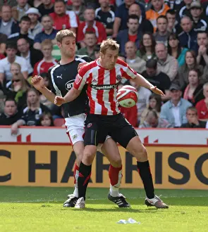 Sheffield United V Bristol City Prints: Jamie McCombe: In Action Against Sheffield United for Bristol City