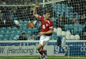 Images Dated 13th December 2008: JAmie McCombe celebrates the disaloud goal