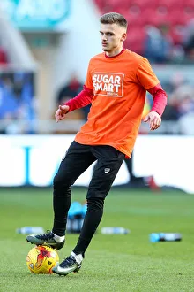 Bristol City V Cardiff City Prints: Jamie Paterson in Action: Bristol City vs