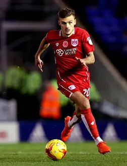 Birmingham City V Bristol City Prints: Jamie Paterson Charges Forward: Birmingham City vs. Bristol City, 2016
